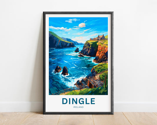 Dingle Duquin Travel Poster