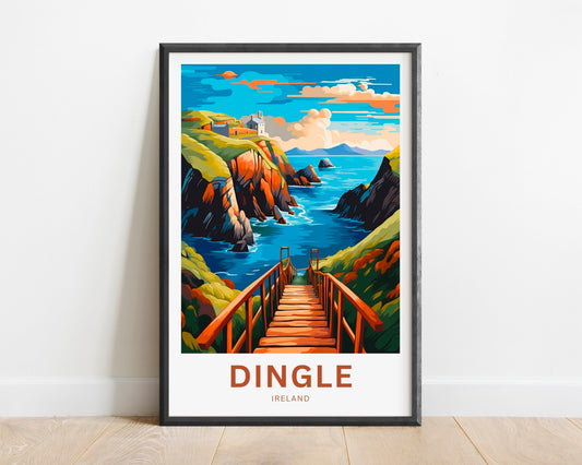 Dingle Duquin Travel Poster