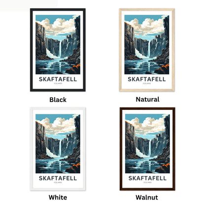 Skaftafell Travel Poster