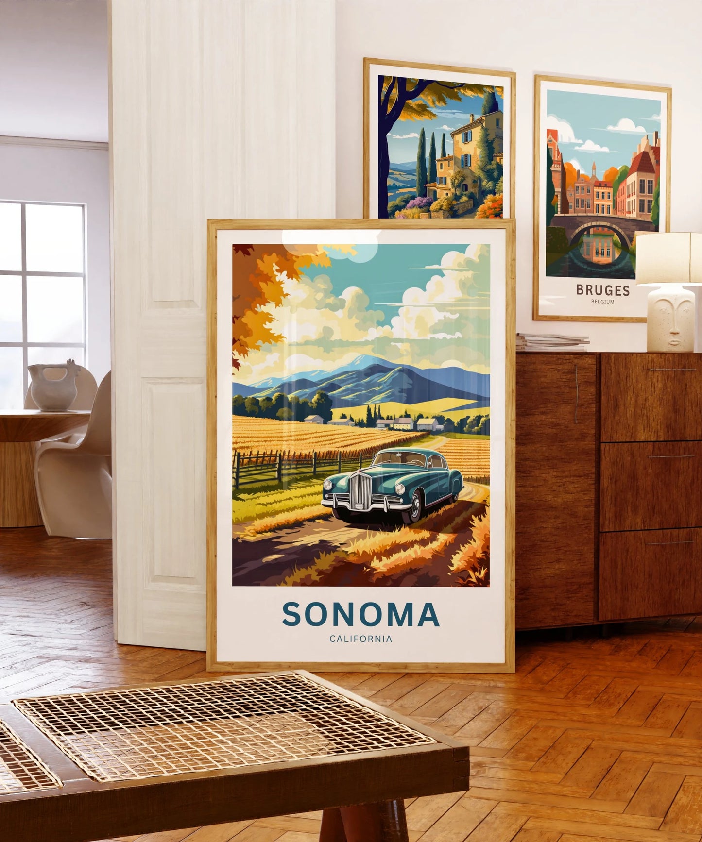 Sonoma Travel Poster