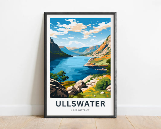 Ullswater Travel Poster