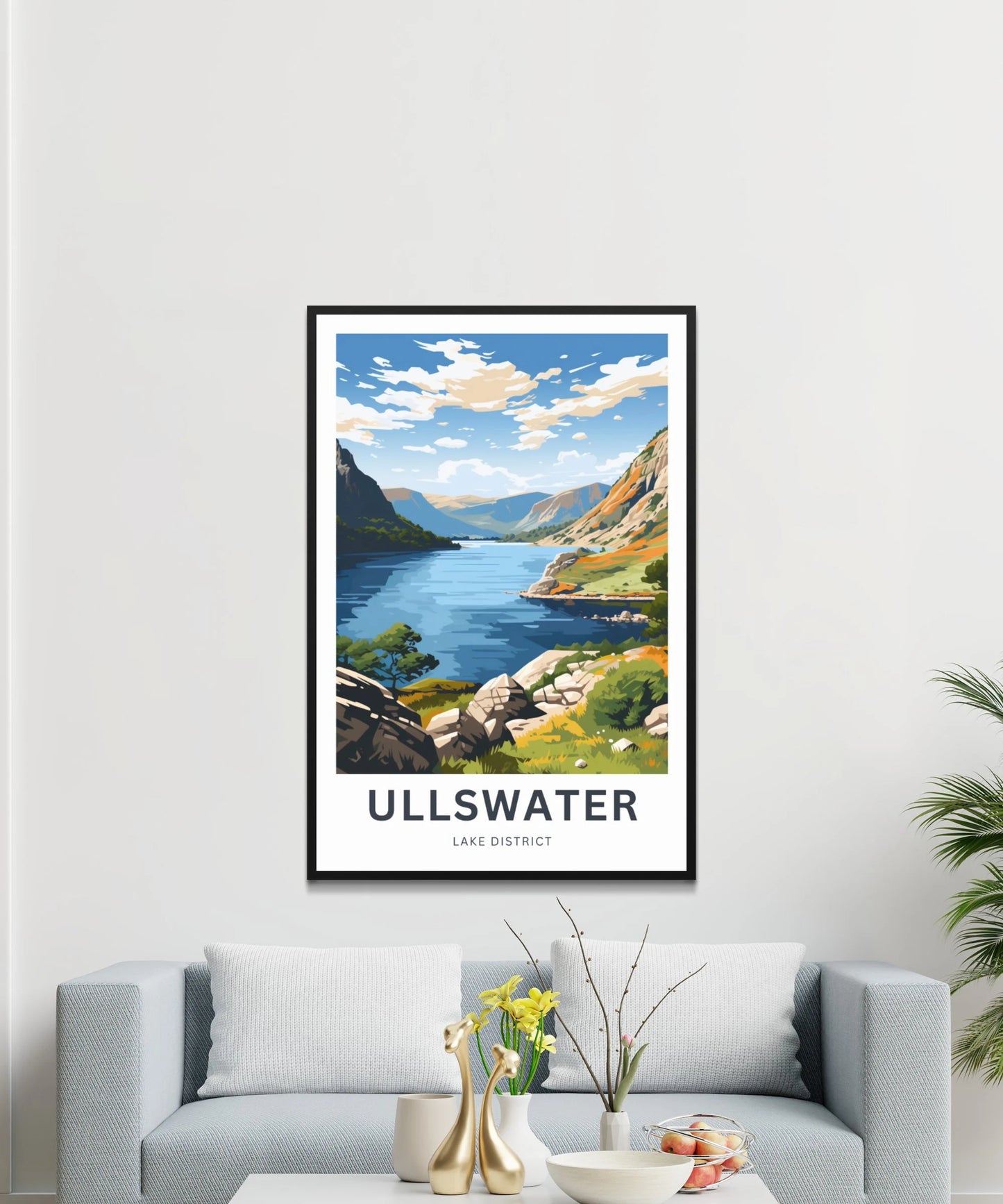 Ullswater Travel Poster