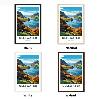 Ullswater Travel Poster