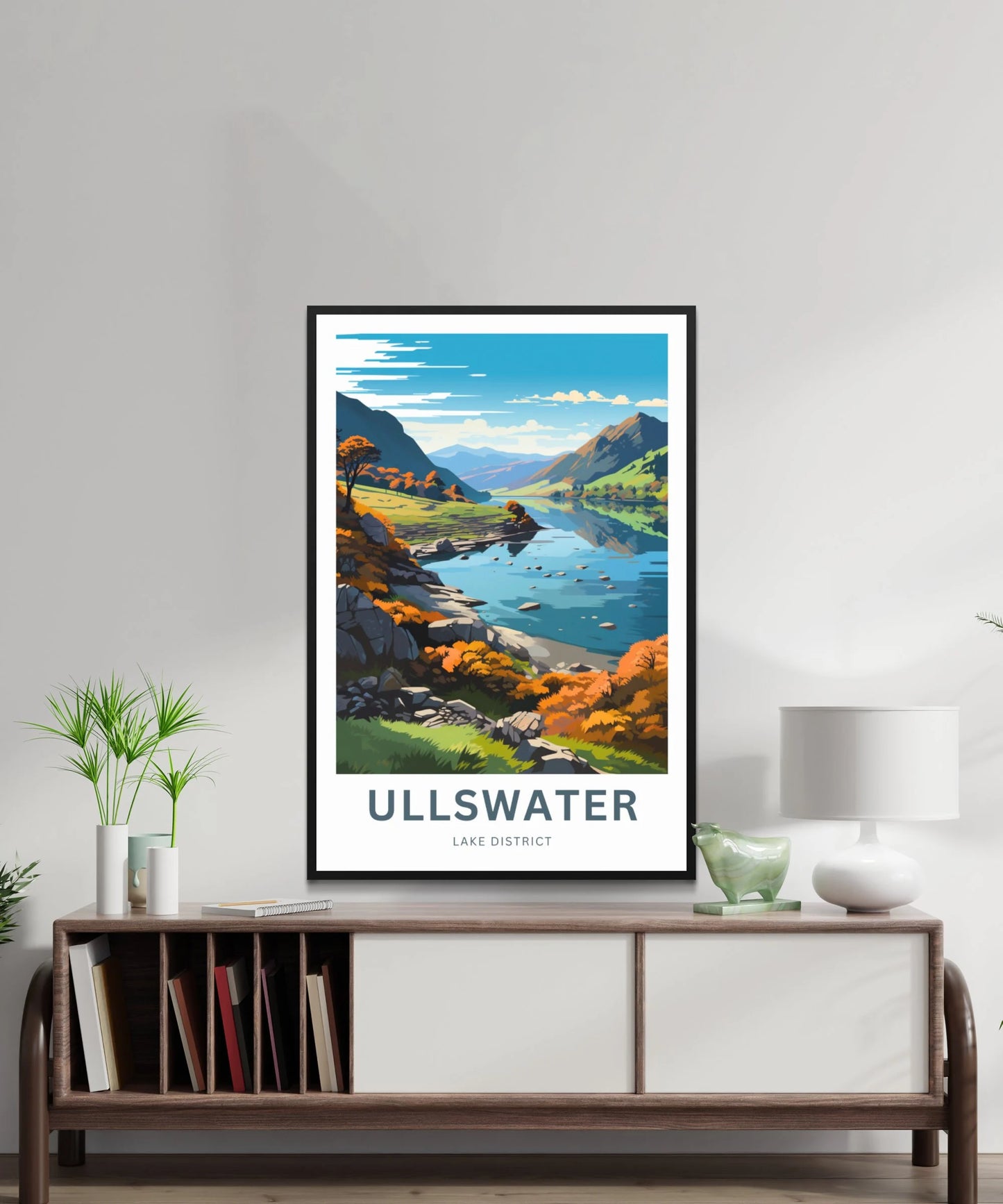 Ullswater Travel Poster