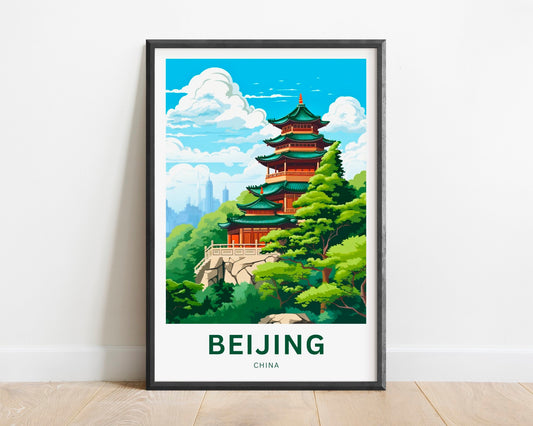 Beijing Travel Poster