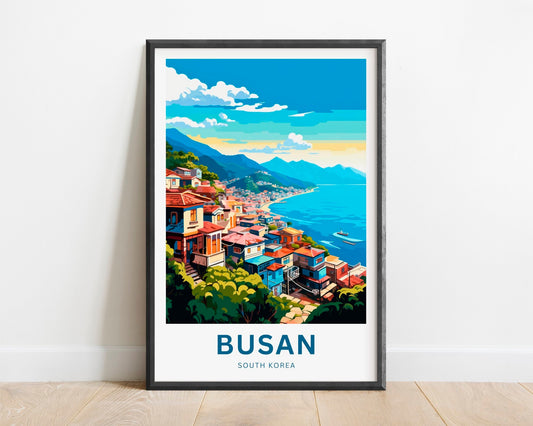 Busan Travel Poster