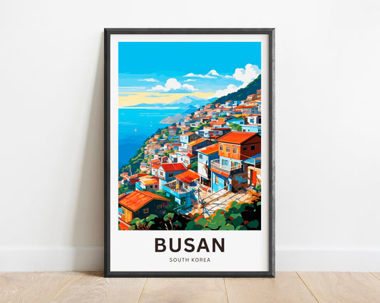 Busan Travel Poster