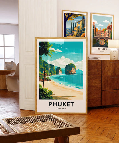 Phuket Travel Poster