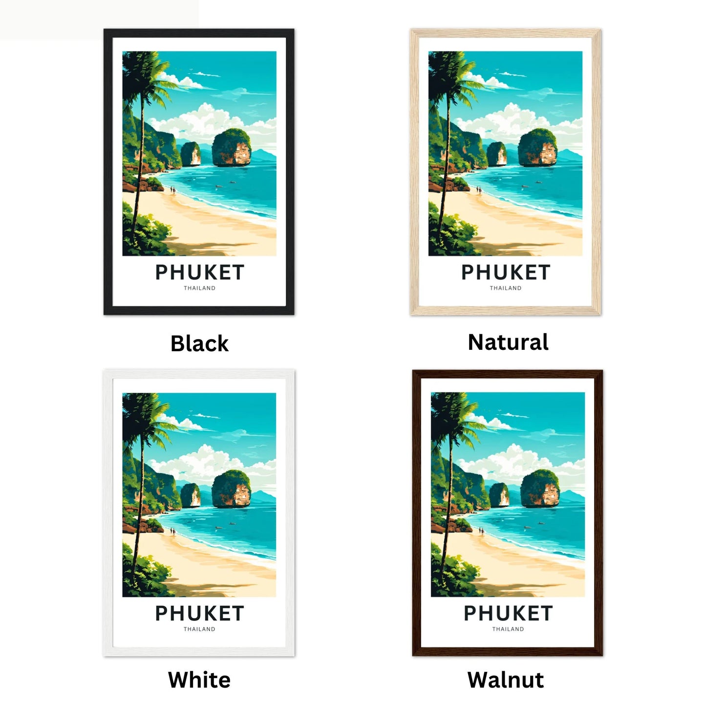 Phuket Travel Poster