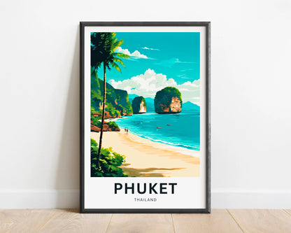 Phuket Travel Poster