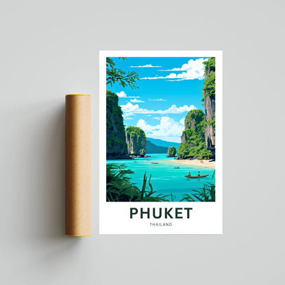 Phuket Travel Poster