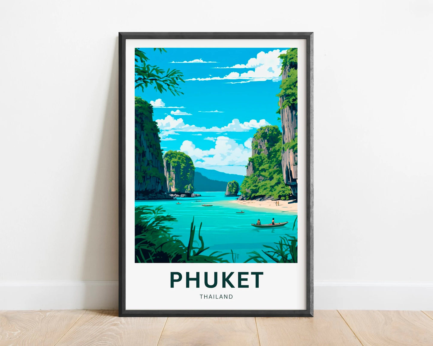 Phuket Travel Poster