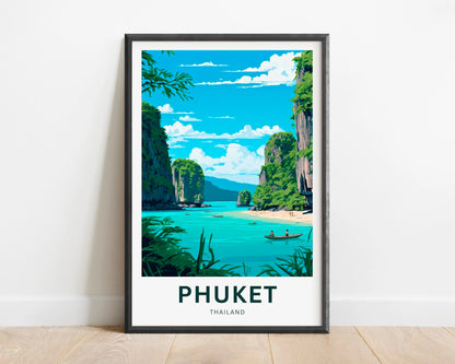 Phuket Travel Poster