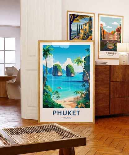 Phuket Travel Poster