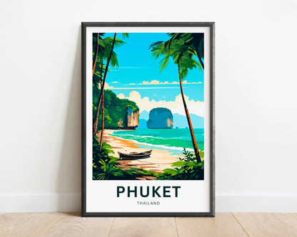 Phuket Travel Poster