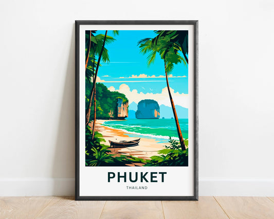 Phuket Travel Poster