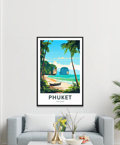 Phuket Travel Poster