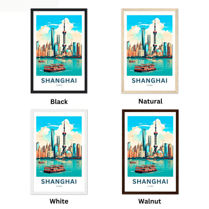 Shanghai Travel Poster