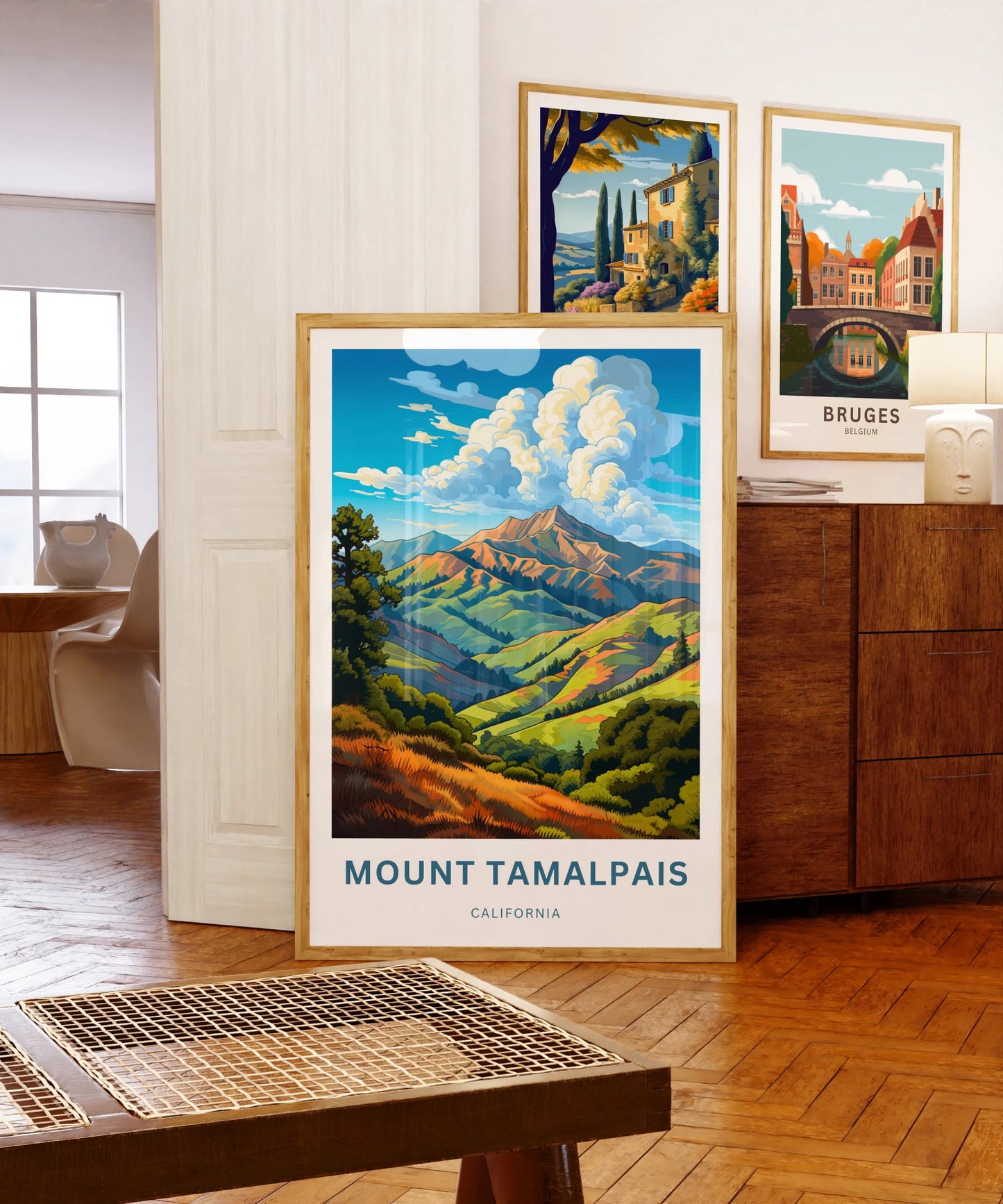 Mount Tamalpais Travel Poster