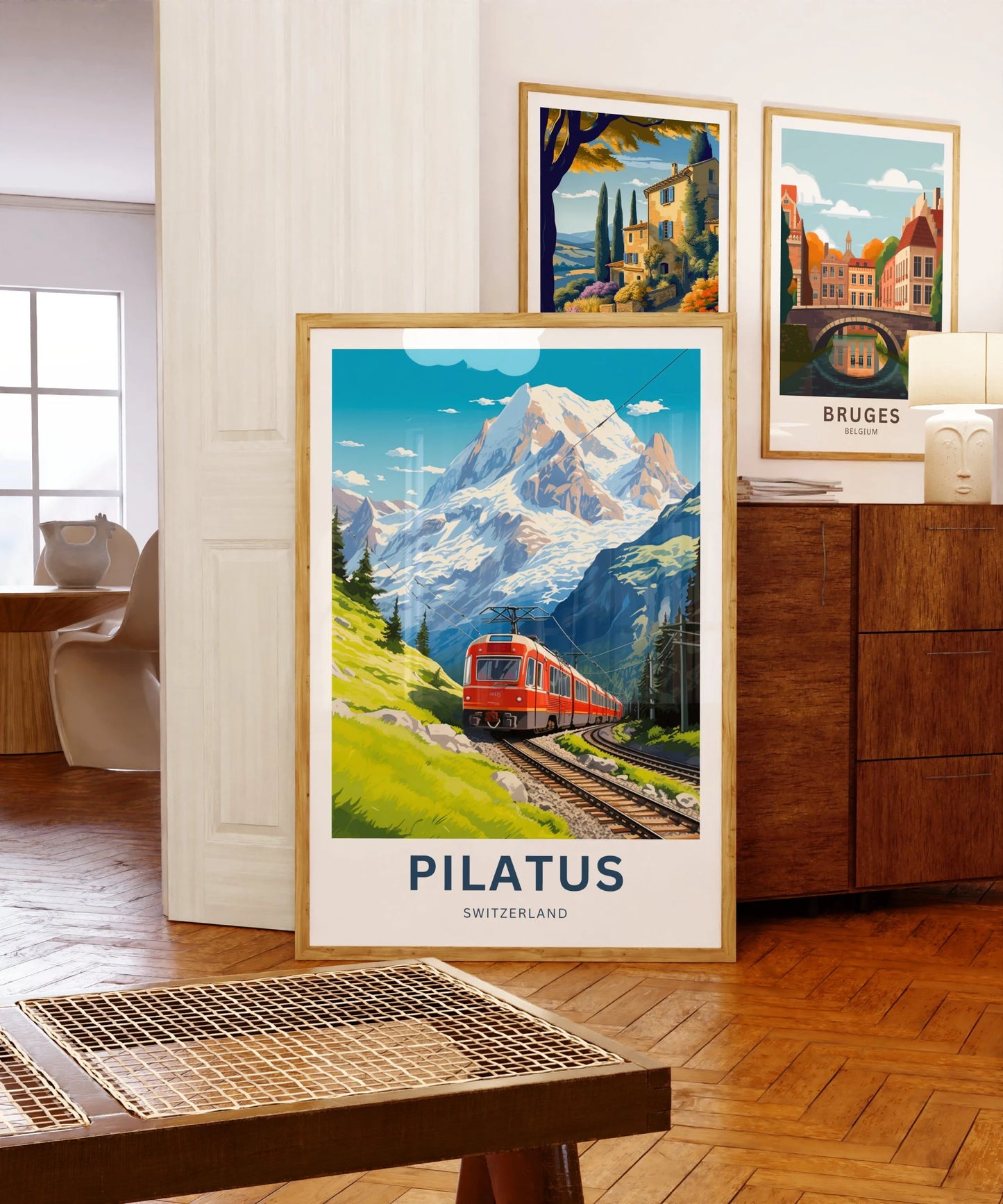 Pilatus Travel Poster