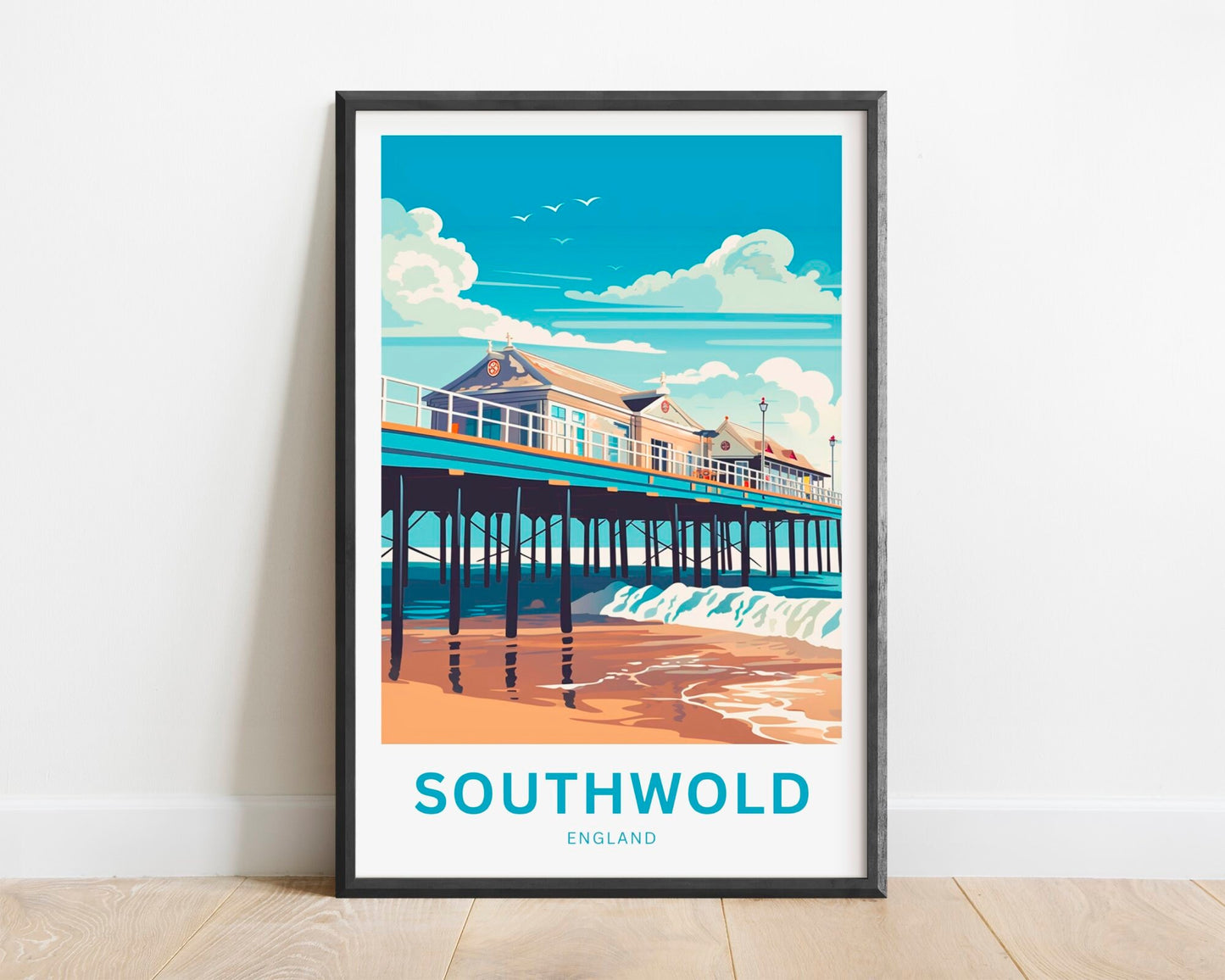 Southwold Travel Poster