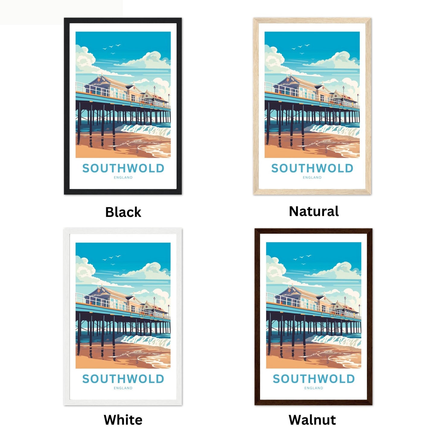 Southwold Travel Poster