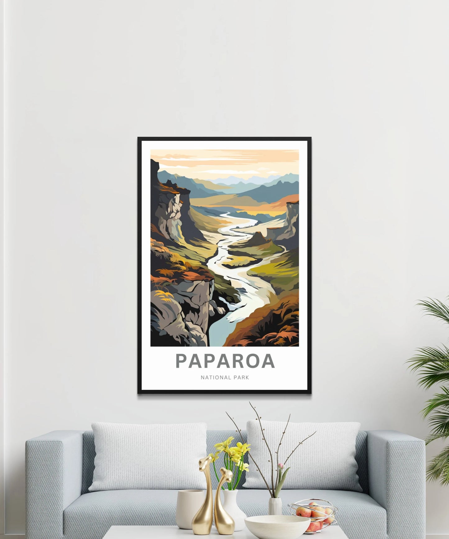 Paparoa Travel Poster