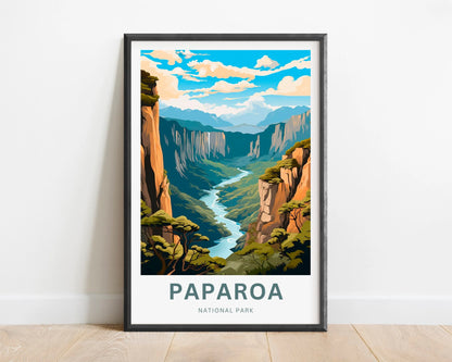 Paparoa Travel Poster