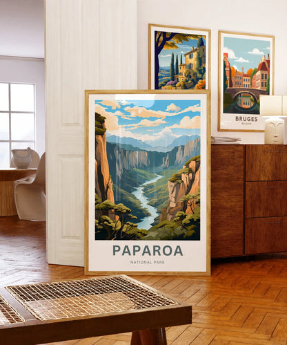 Paparoa Travel Poster