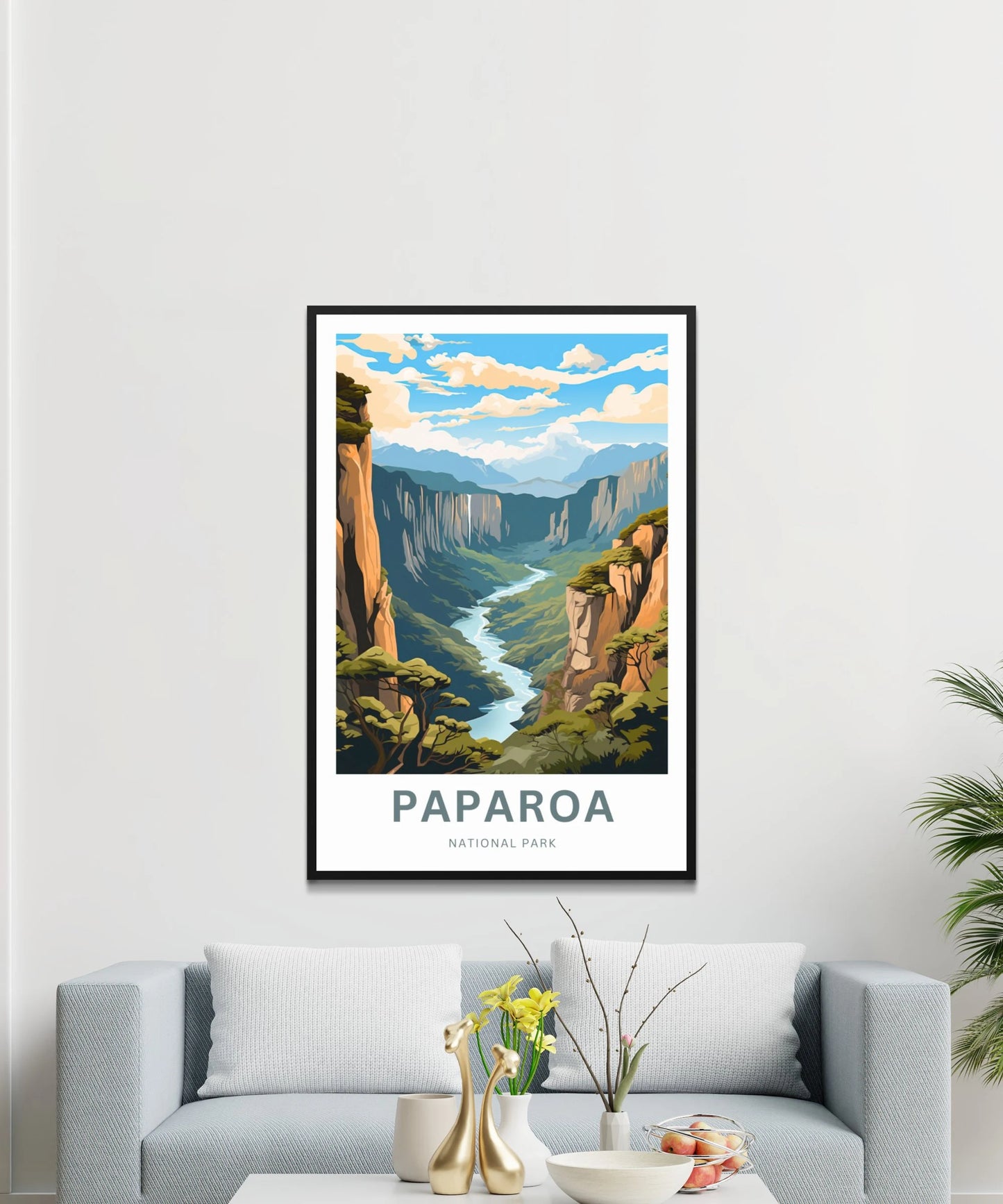 Paparoa Travel Poster