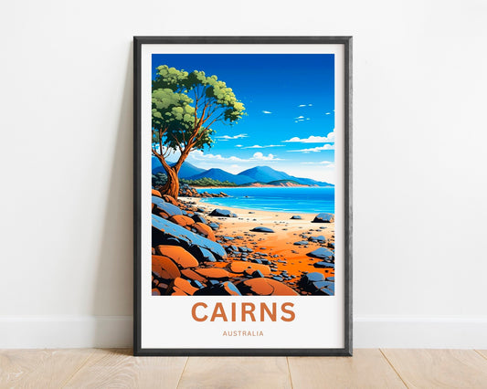 Cairns Travel Poster