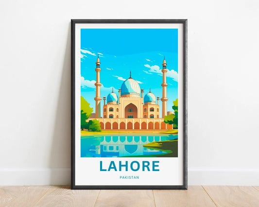 Lahore Travel Poster