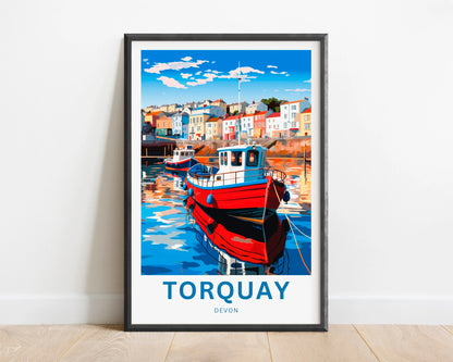 Torquay Travel Poster