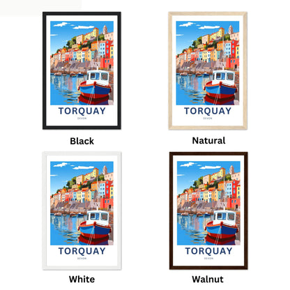 Torquay Travel Poster