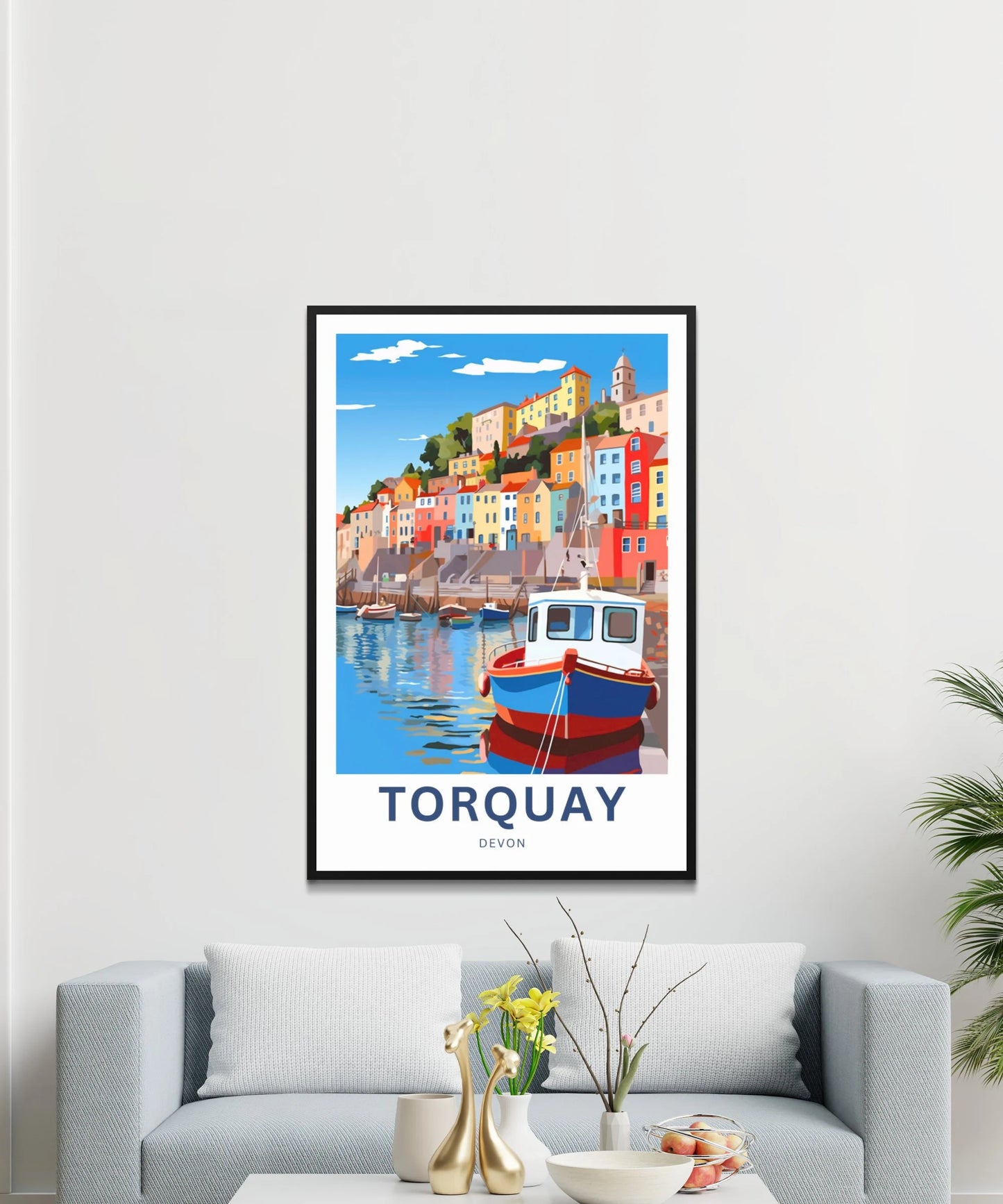 Torquay Travel Poster