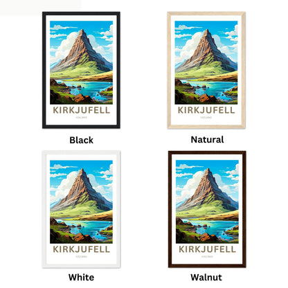Kirkjufell Travel Poster