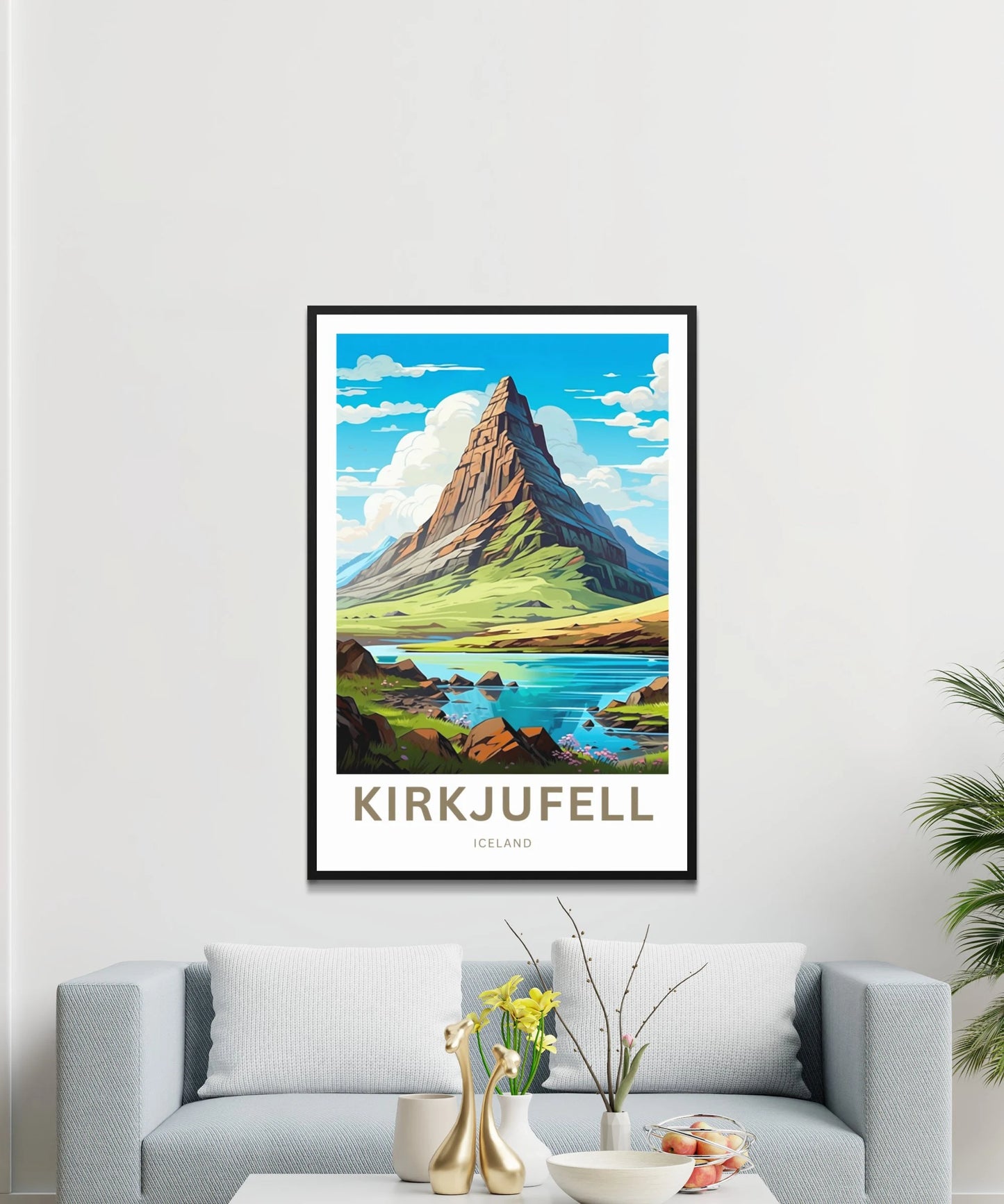Kirkjufell Travel Poster