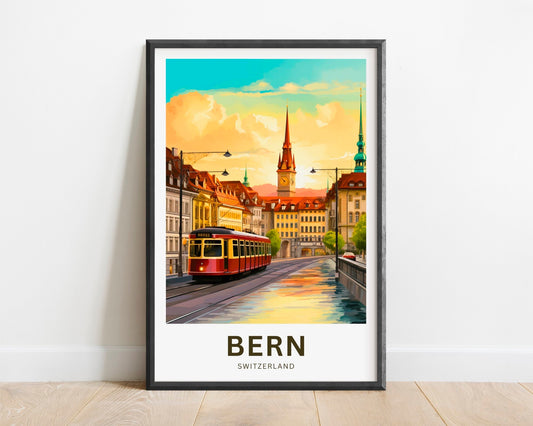 Bern Travel Poster
