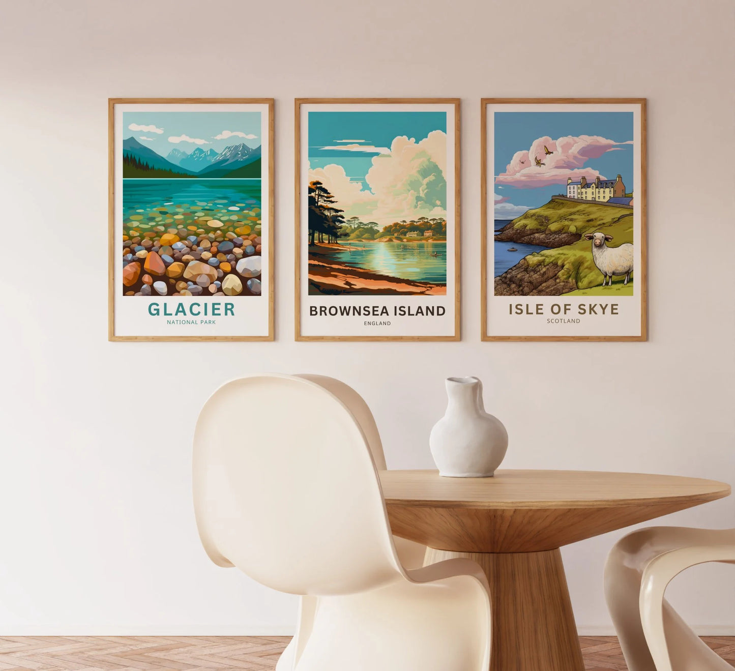 Brownsea Island Travel Poster