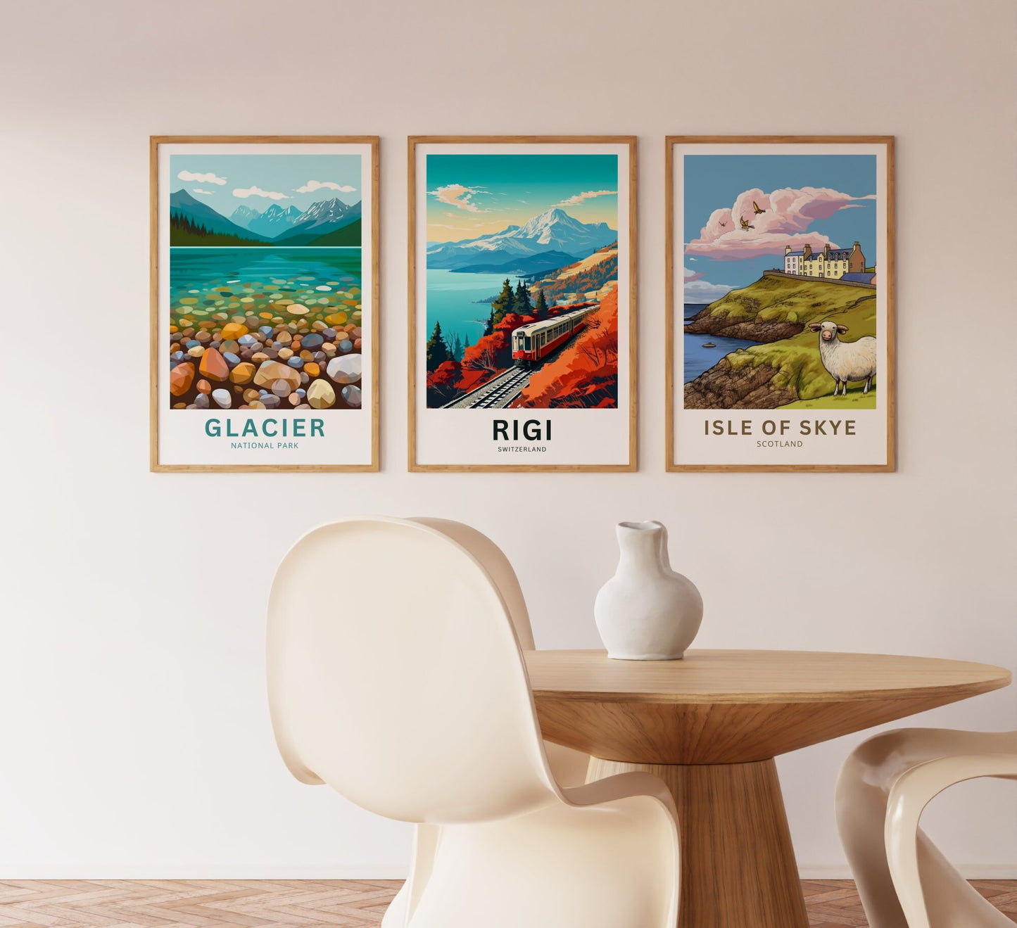 Rigi Travel Poster