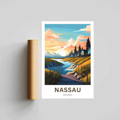 Nassau Travel Poster