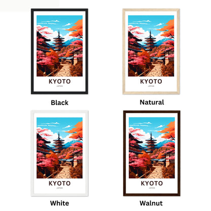 Kyoto Travel Poster