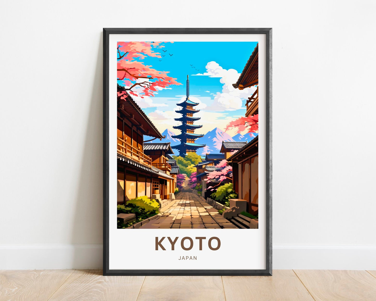 Kyoto Travel Poster
