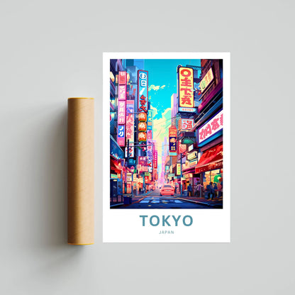 Tokyo Travel Poster