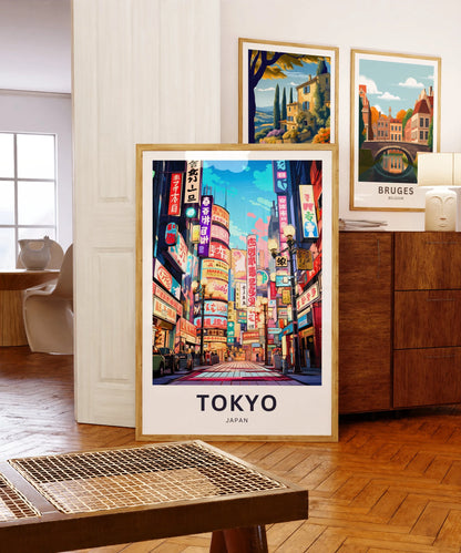 Tokyo Travel Poster