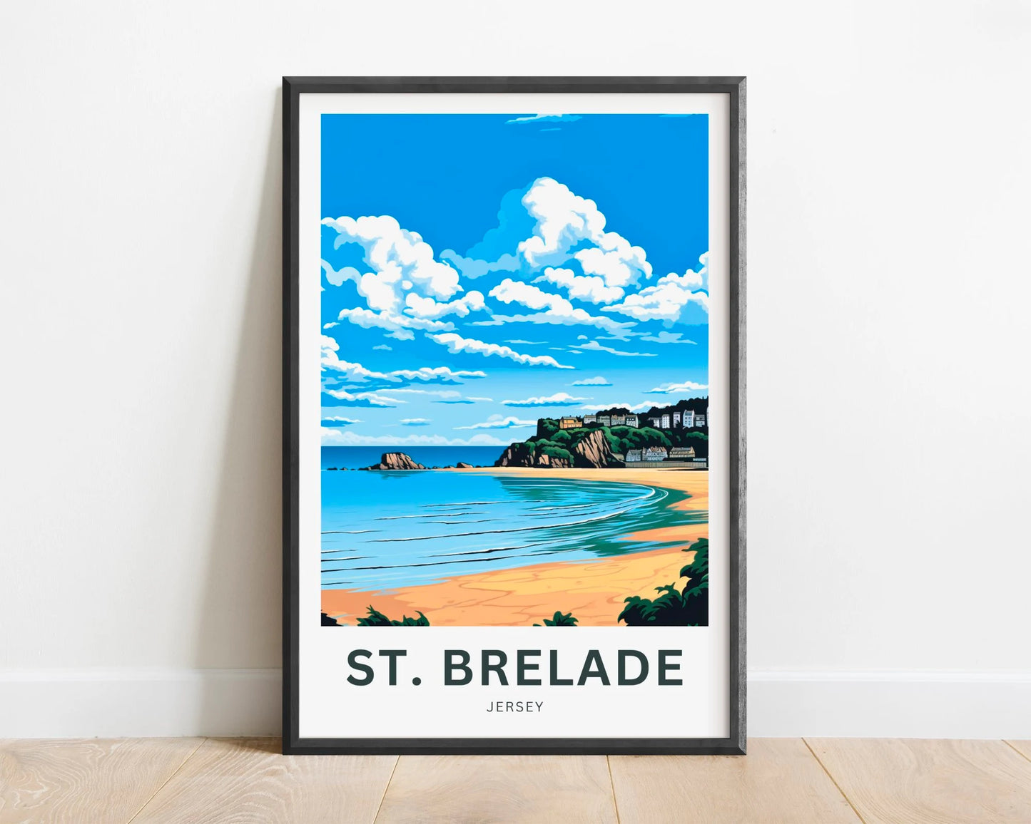 St. Brelade Travel Poster