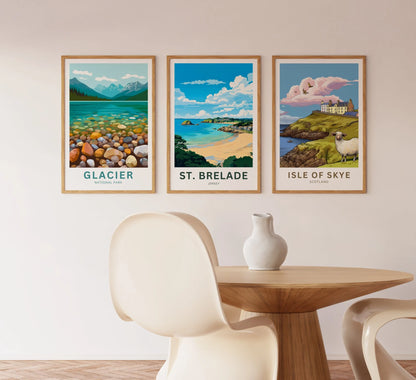 St. Brelade Travel Poster