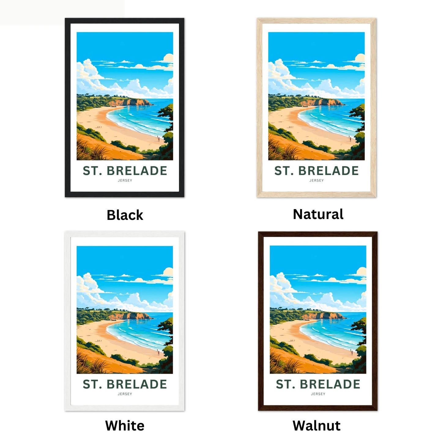 St. Brelade Travel Poster