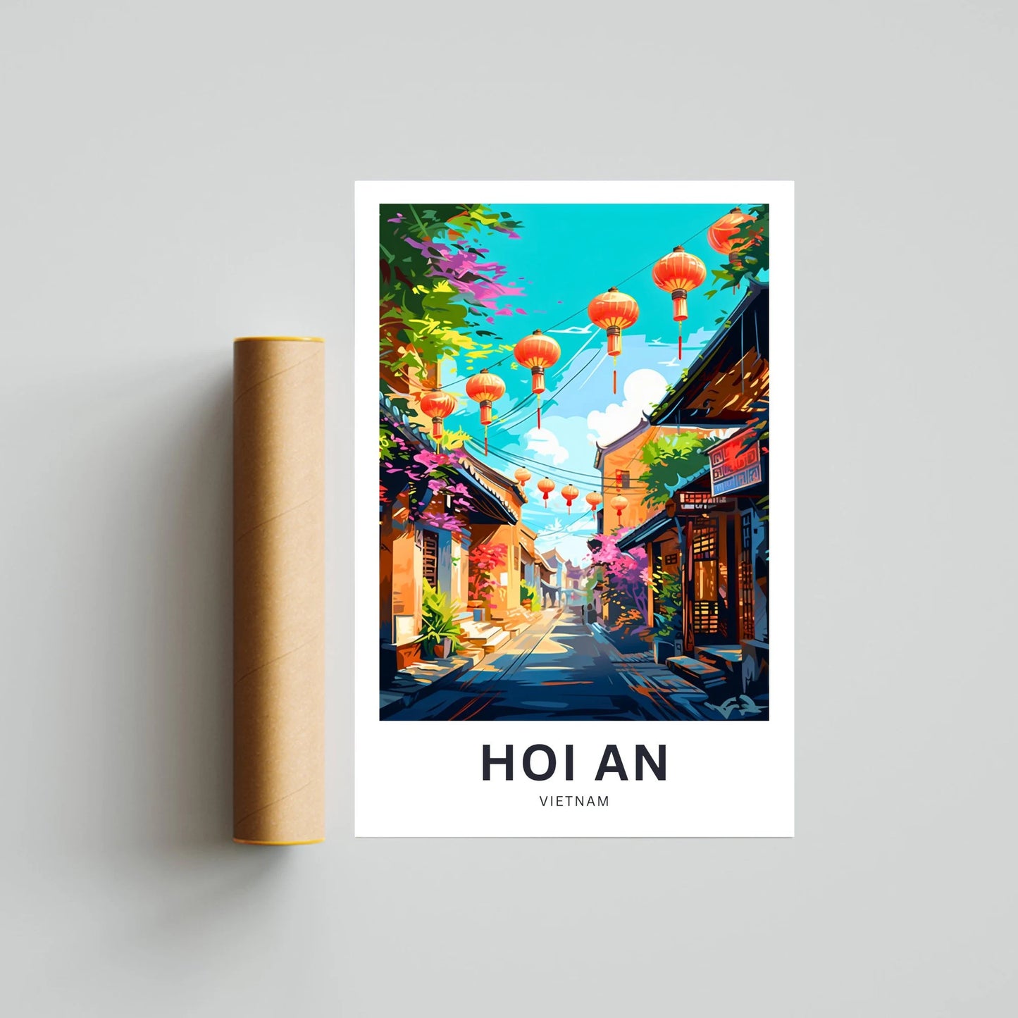 Hoi An Travel Poster
