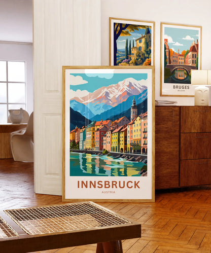 Innsbruck Travel Poster